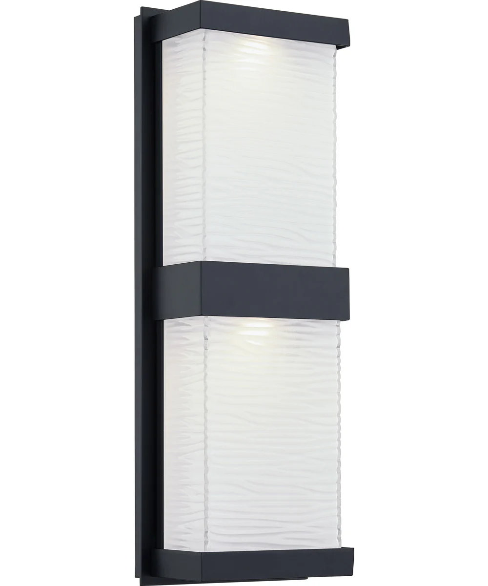 Celine Medium Outdoor Wall Light Coastal Armour Aluminum Matte Black
