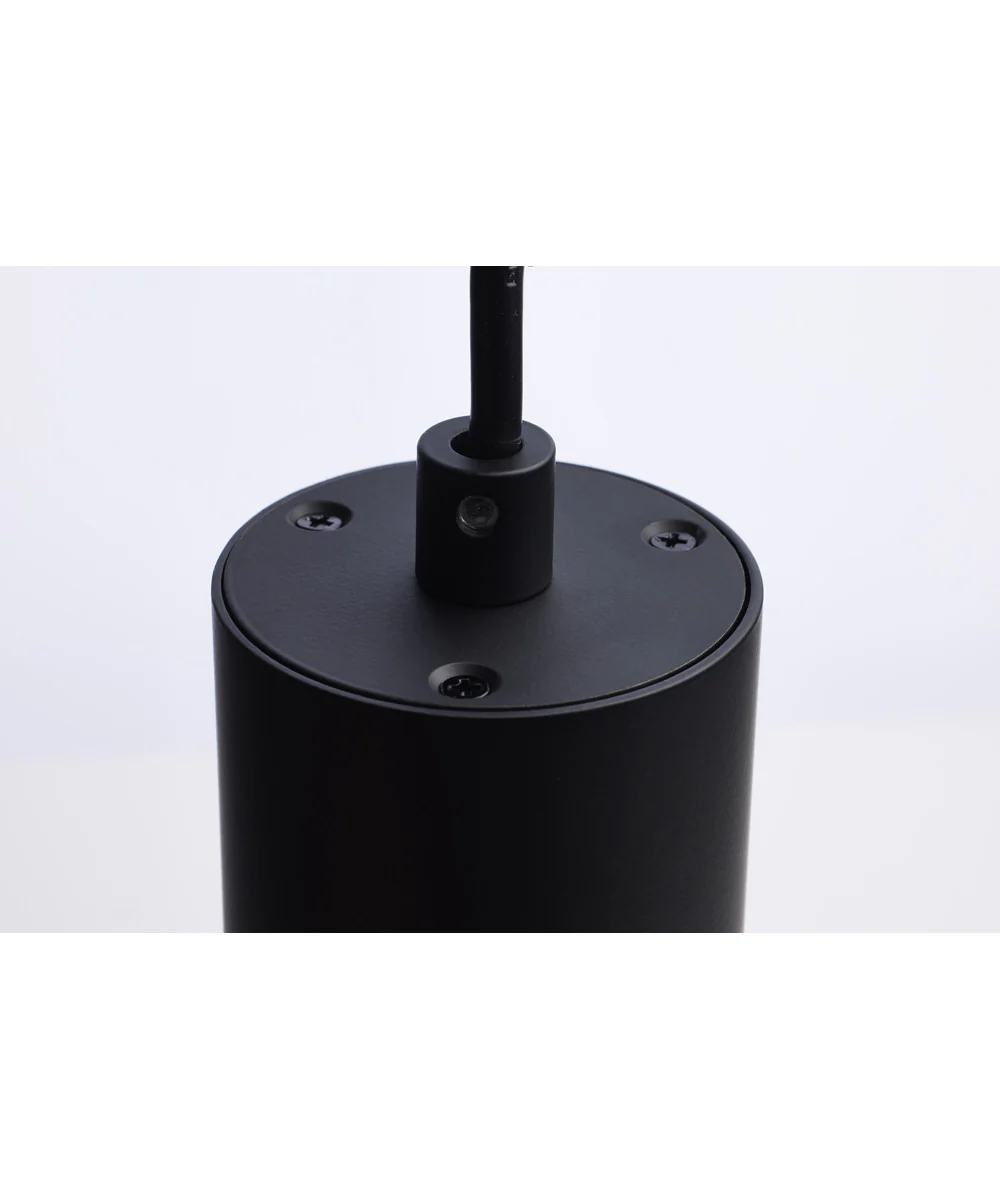 Century  Pendant Matte Black / Brushed Brass - Image 8