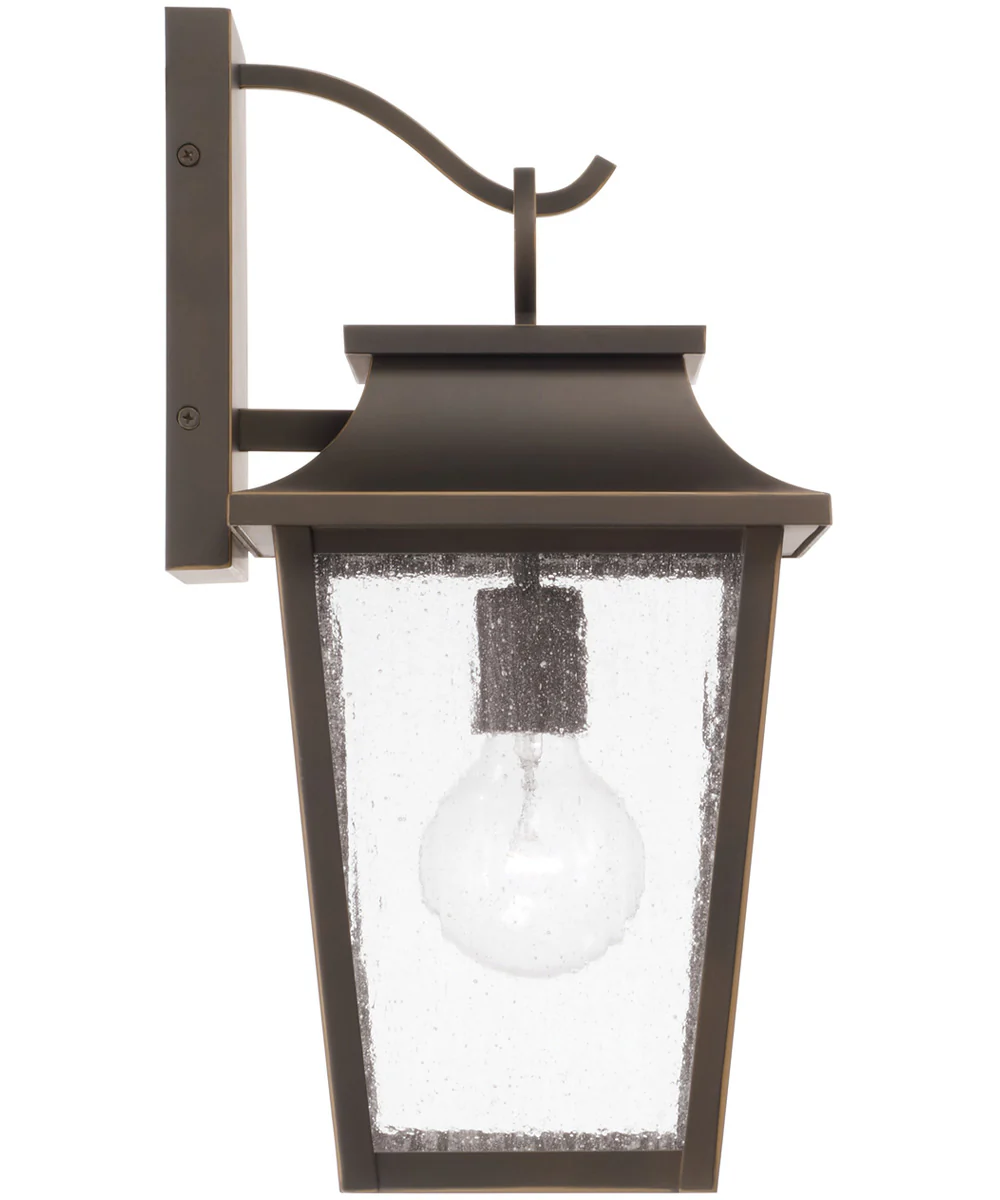 Chandler 1-Light Outdoor Wall-Lantern Oiled Bronze - Image 4