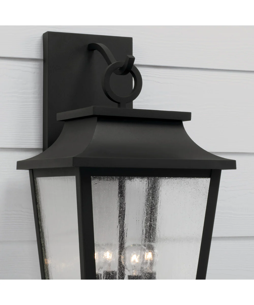 Chandler 4-Light Outdoor Wall-Lantern Black - Image 5
