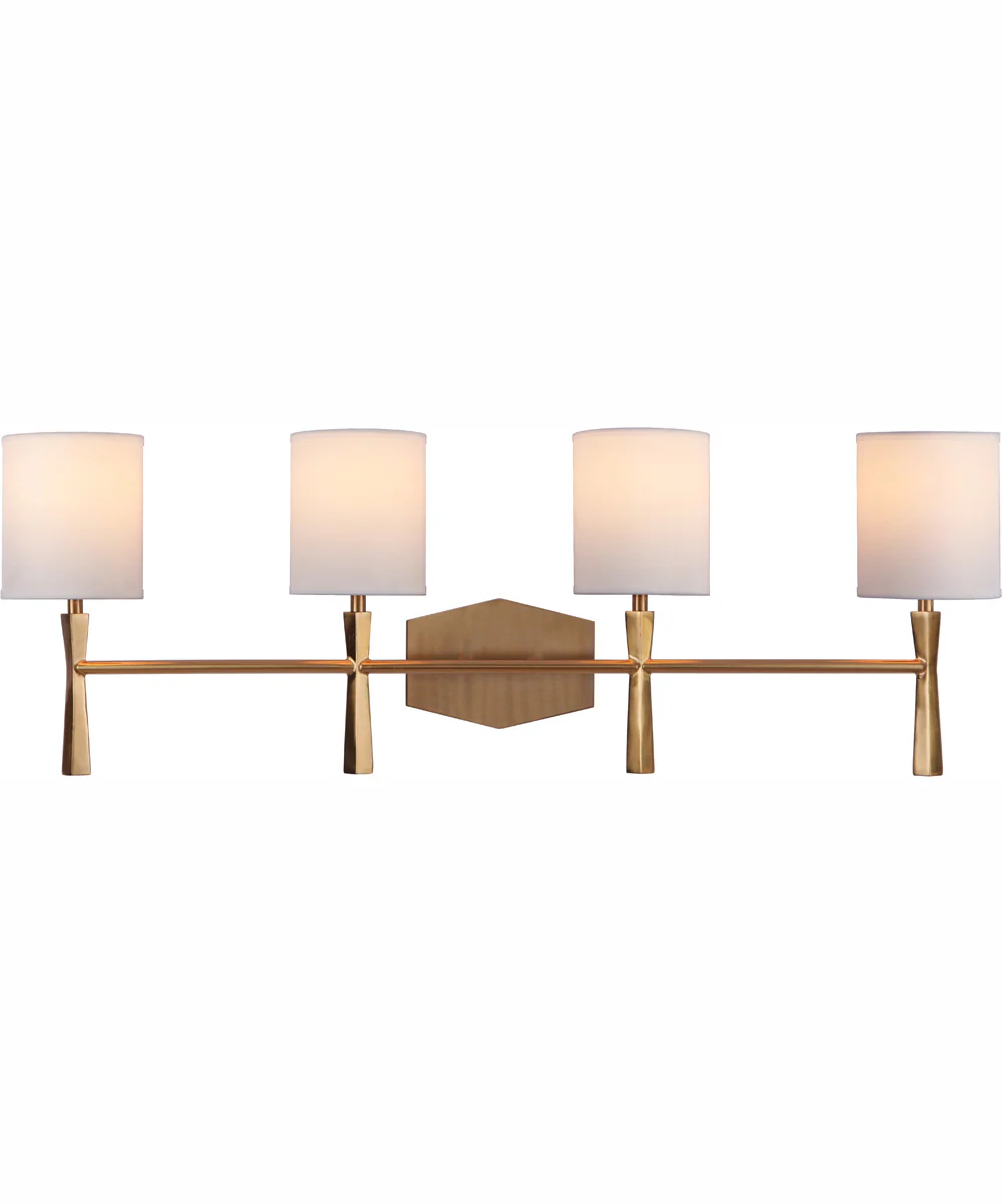 Chatham 4-Light Vanity Satin Brass - Image 4
