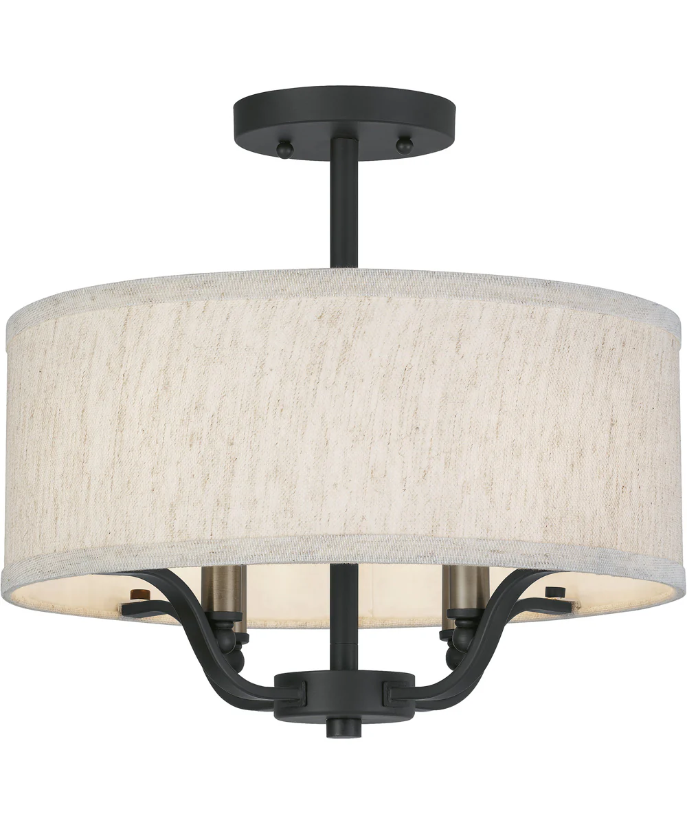 Cheyenne 4-light Semi Flush Mount Western Bronze - Image 4