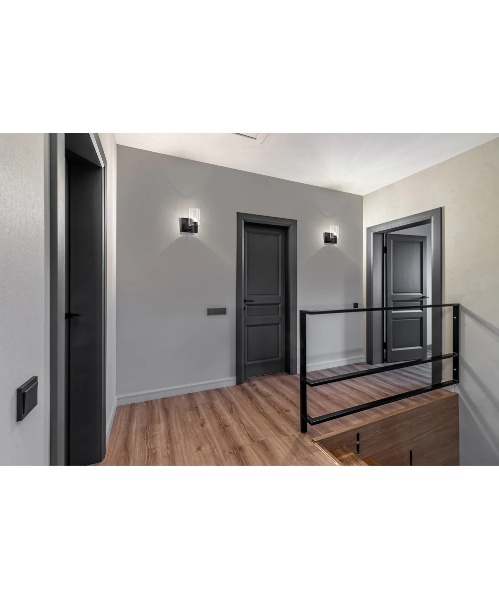 Clarksville 1-Light Vanity & Wall Matte Black - Image 2