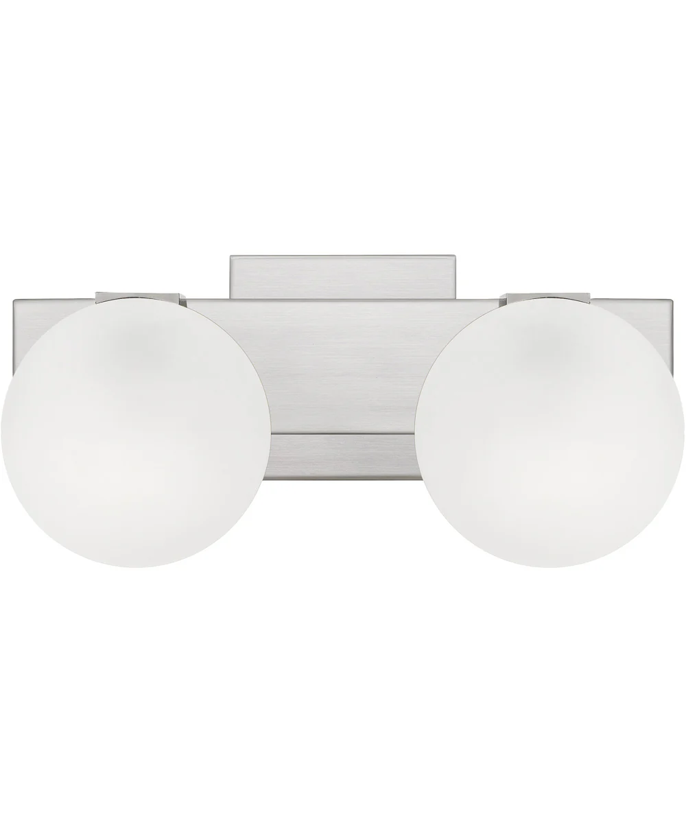 Clements Medium 2-light Bath Light Brushed Nickel - Image 3
