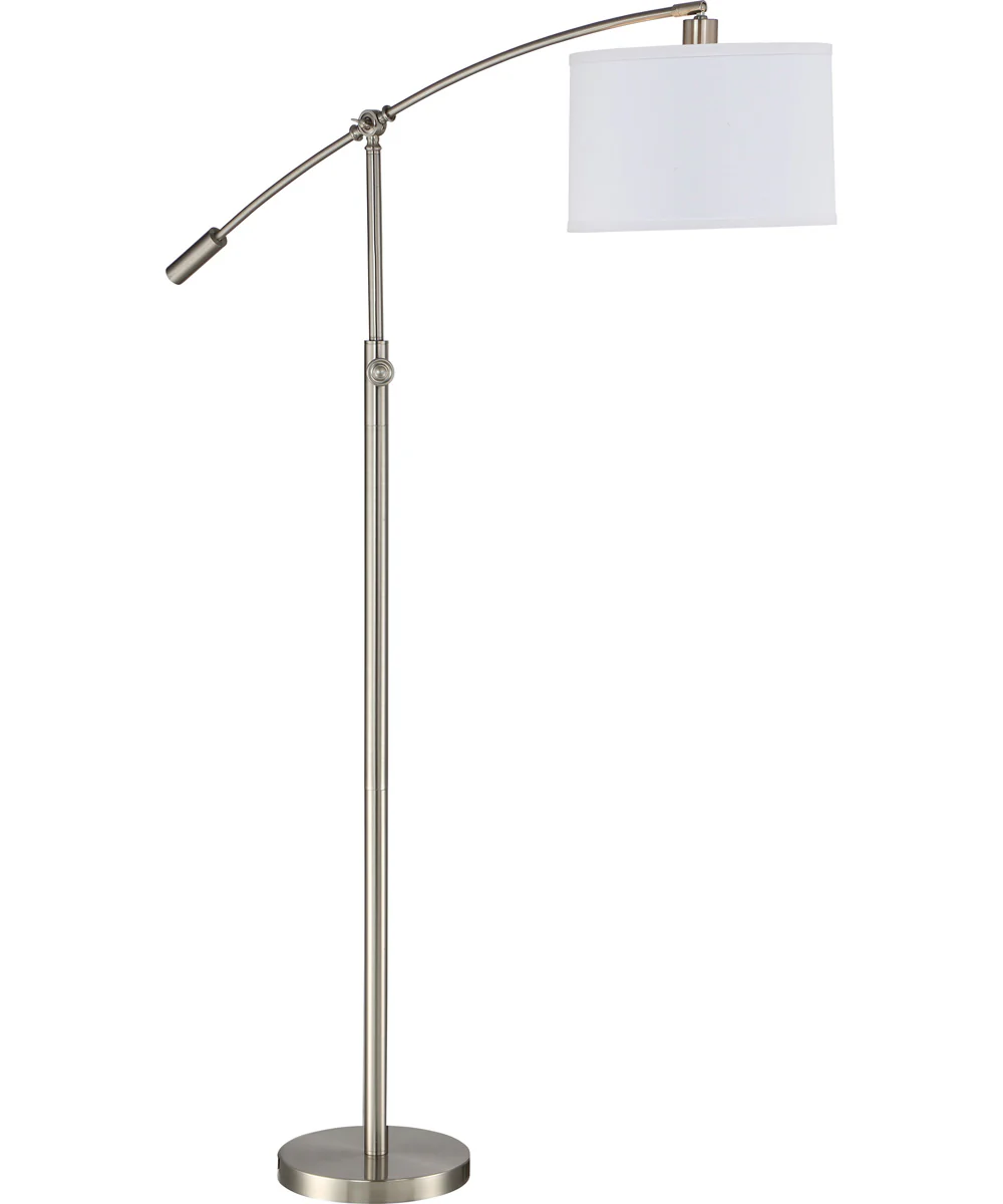 Clift Medium 1-light Floor Lamp Brushed Nickel - Image 3