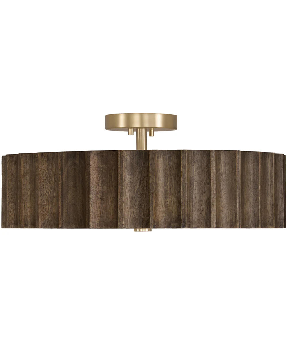 Cody 4-Light Semi-Flush Matte Brass - Image 4