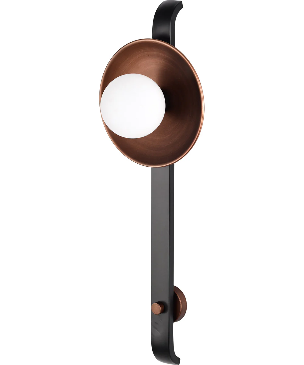 Colby 1-Light Vanity & Wall Matte Black - Image 5