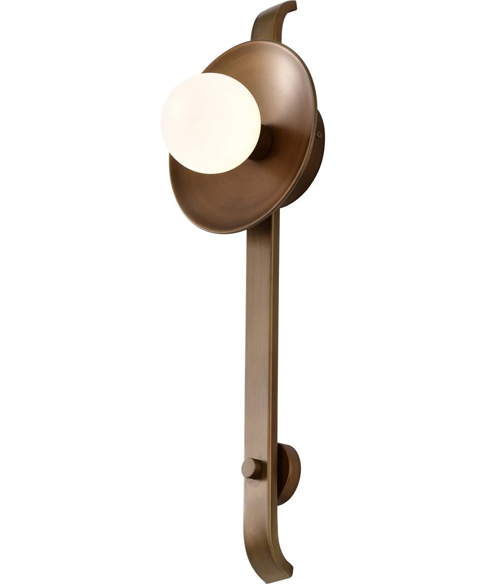 Colby 1-Light Vanity & Wall Natural Brass - Image 6