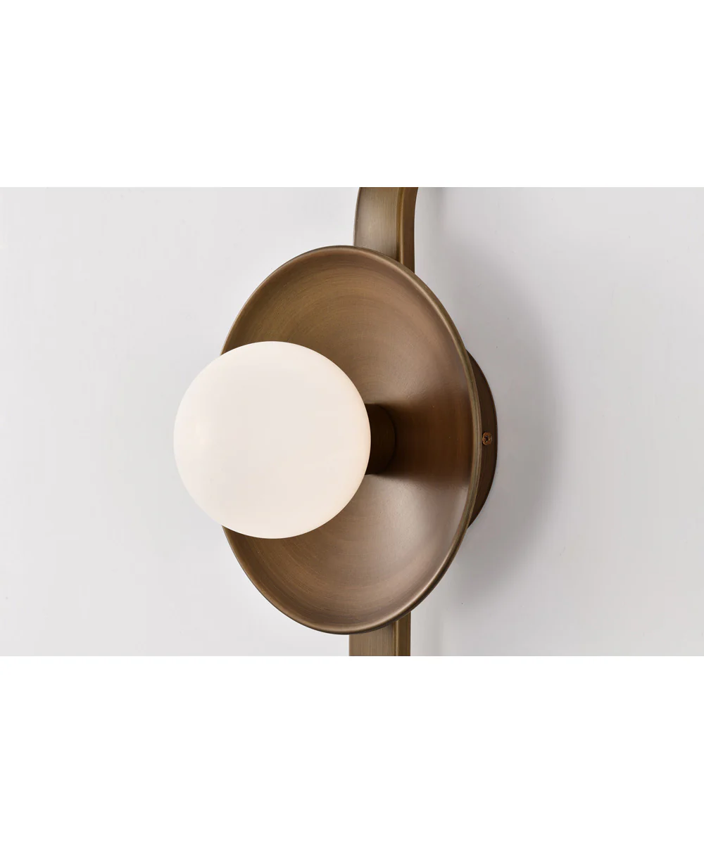 Colby 1-Light Vanity & Wall Natural Brass - Image 9