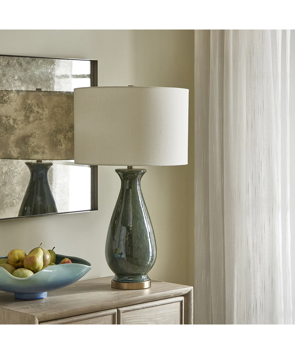 Colestin Deep Green Table Lamp - Image 3