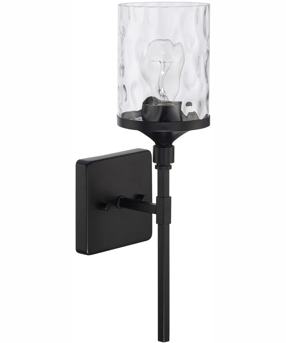 Colton 1-Light Sconce Matte Black