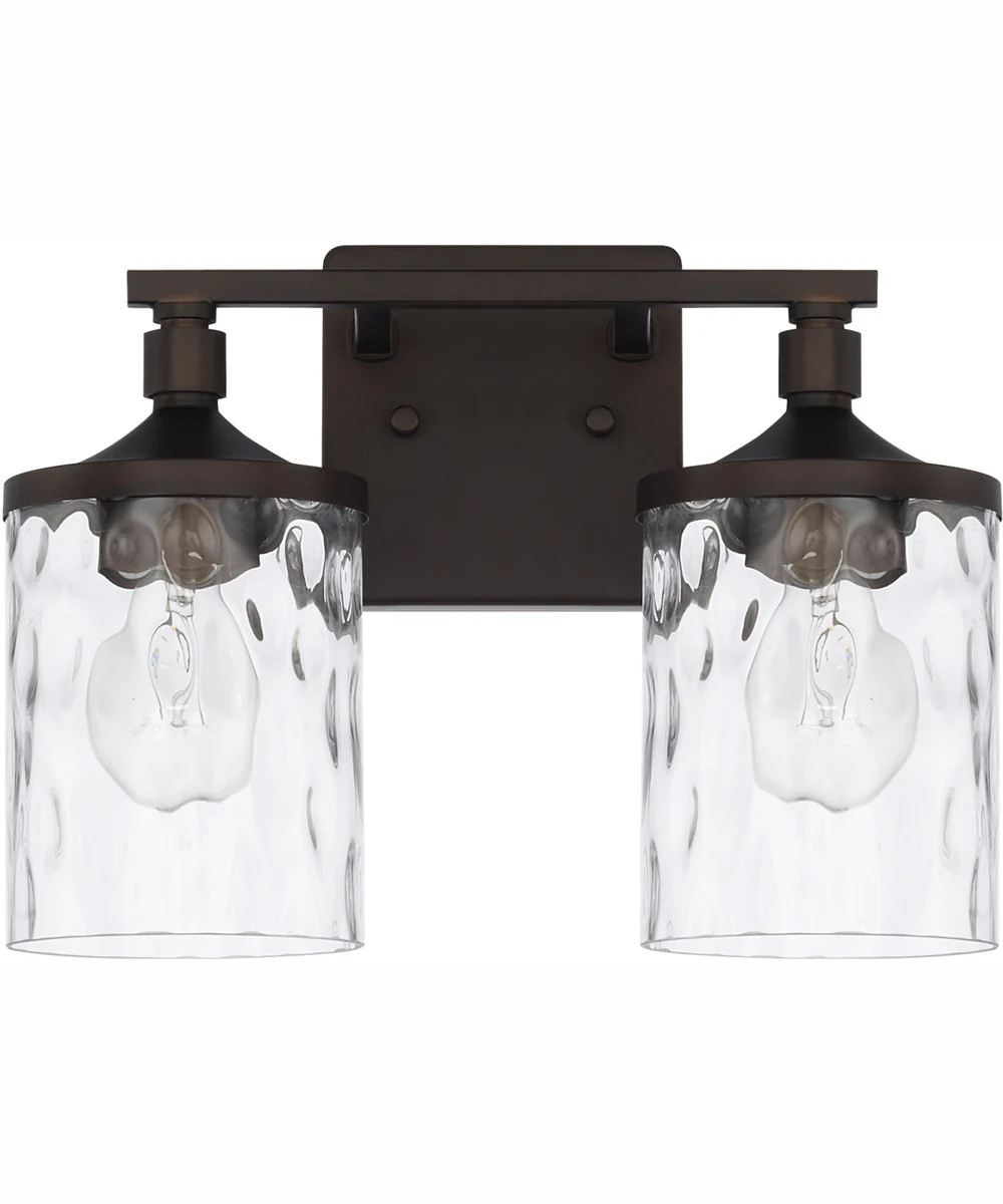 Colton 2-Light Vanity Bronze
