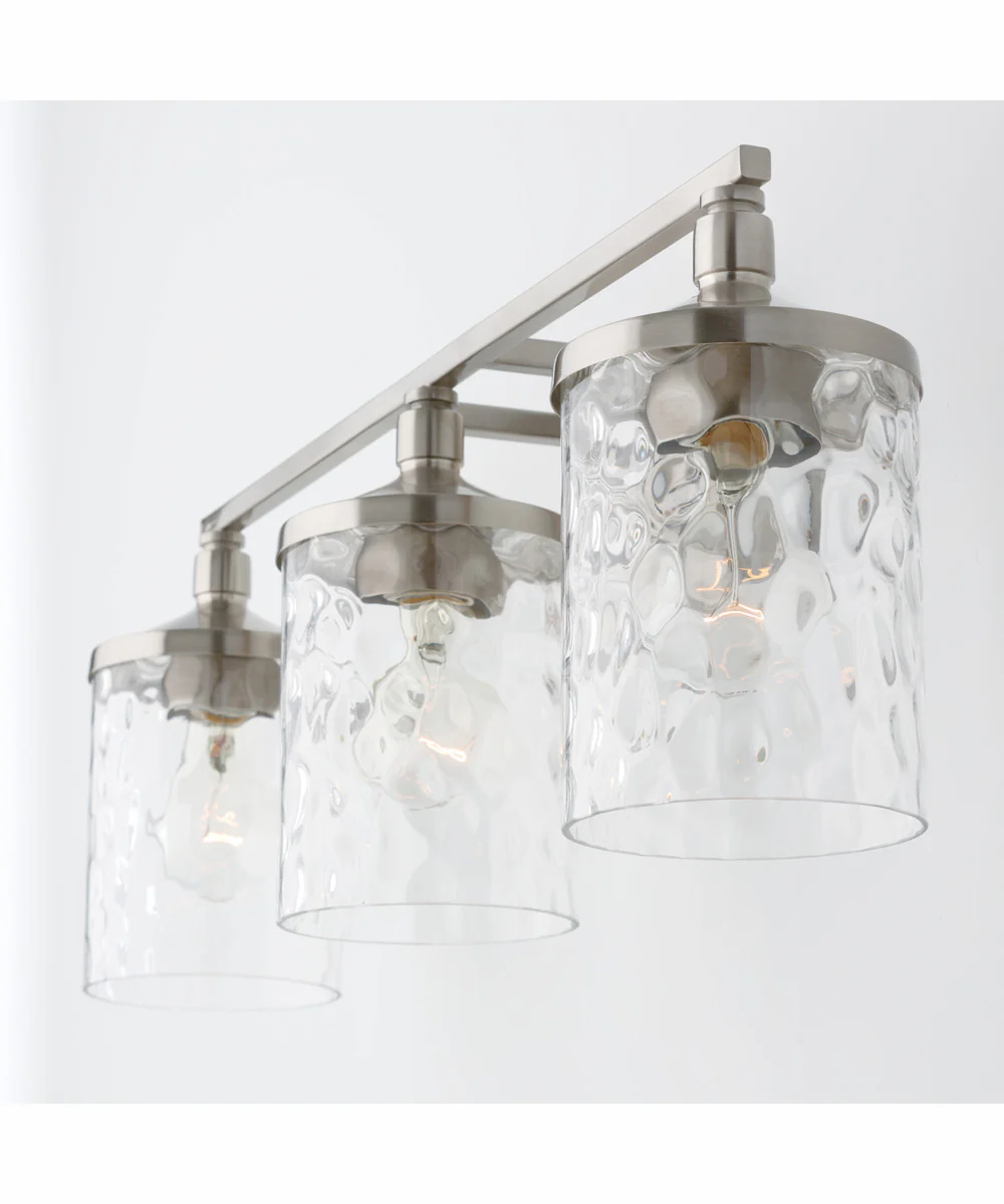 Colton 3-Light Vanity Brushed Nickel - Image 2