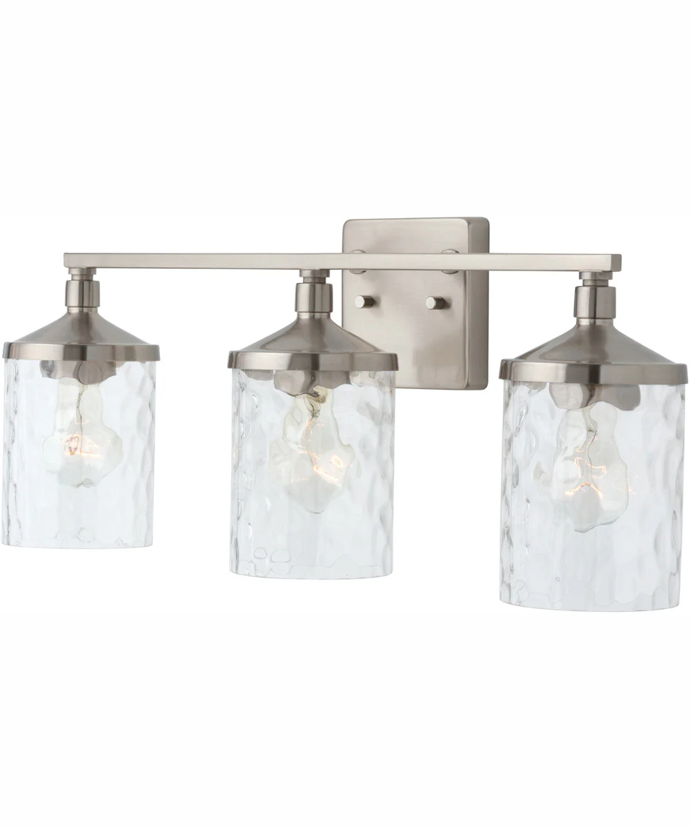 Colton 3-Light Vanity Brushed Nickel - Image 3