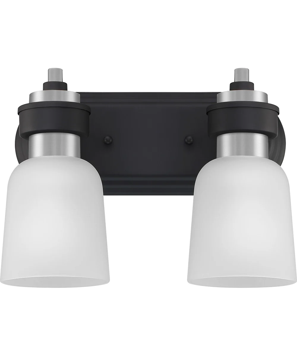 Conrad Medium 2-light Bath Light Brushed Nickel - Image 3