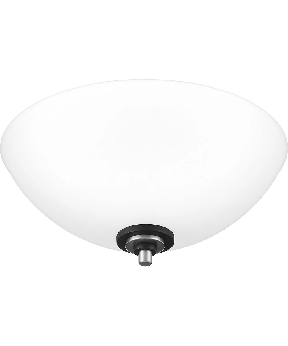 Conrad Medium 2-light Flush Mount Brushed Nickel - Image 5