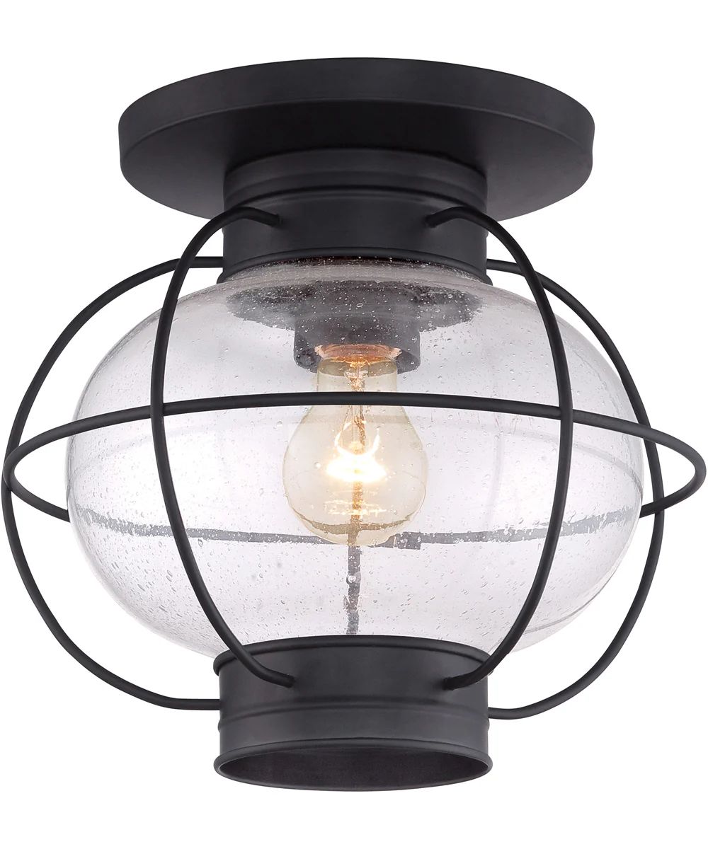 Cooper Medium 1-light Outdoor Ceiling Light Mystic Black - Image 2