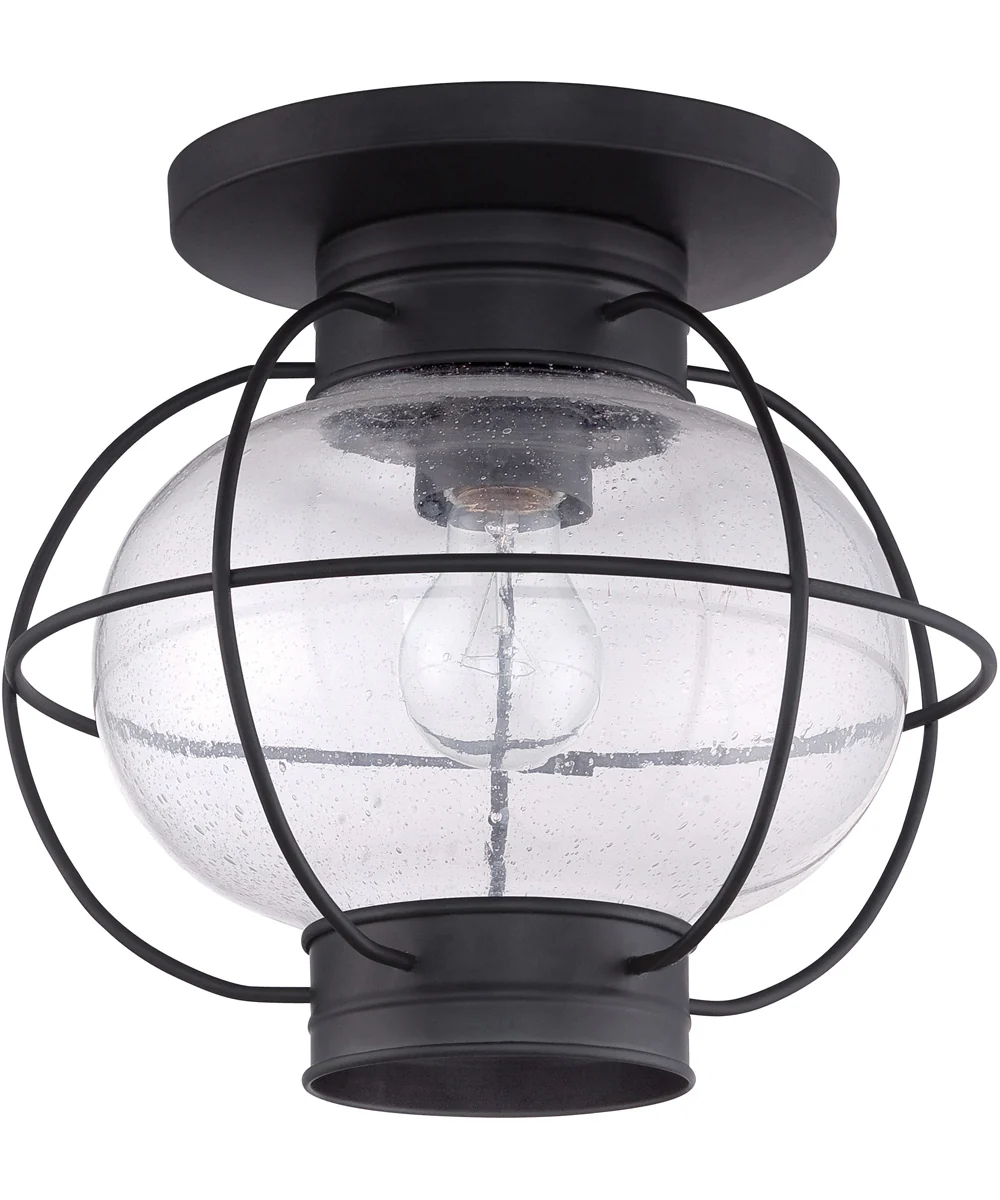 Cooper Medium 1-light Outdoor Ceiling Light Mystic Black - Image 3