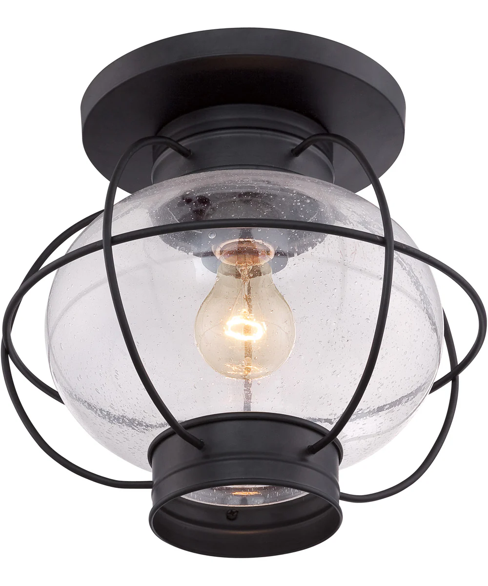 Cooper Medium 1-light Outdoor Ceiling Light Mystic Black - Image 5