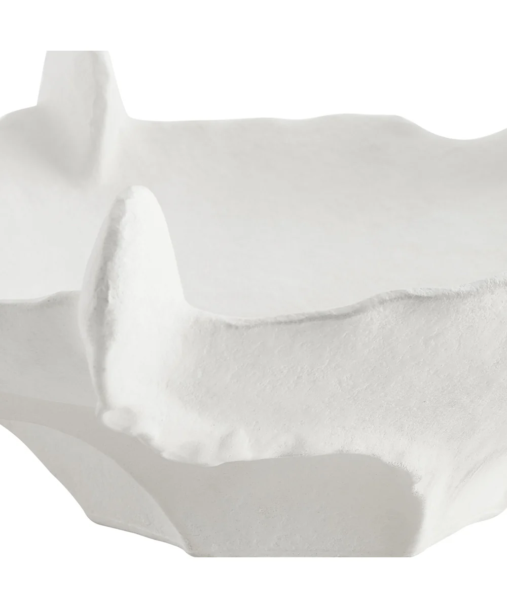 Coral Mirage White Outdoor Bowl - Image 5