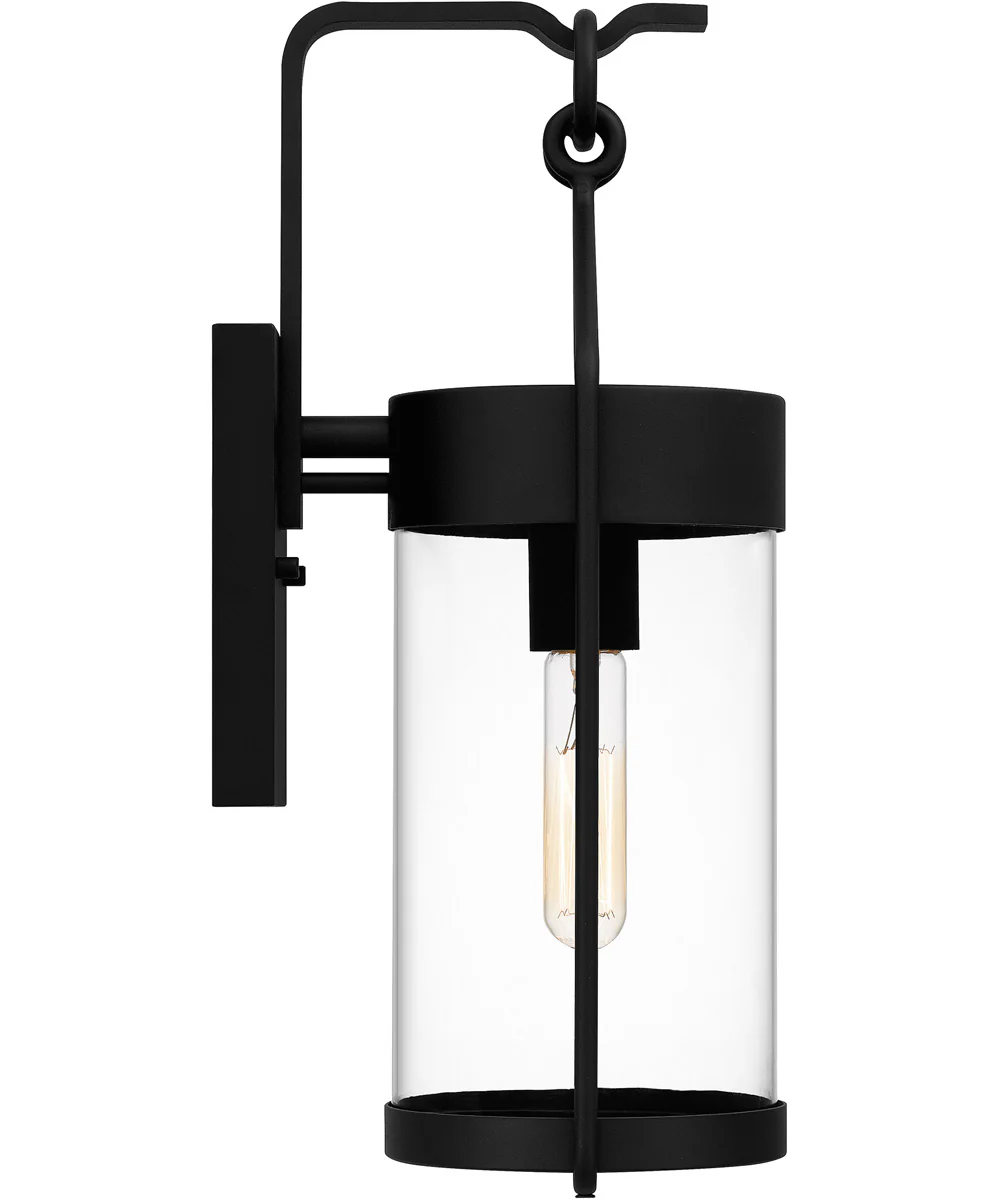 Corbin Medium 1-light Outdoor Wall Light Coastal Armour Aluminum Earth Black - Image 5