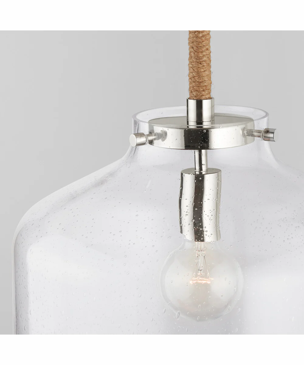 Corde 1-Light Pendant Polished Nickel - Image 3