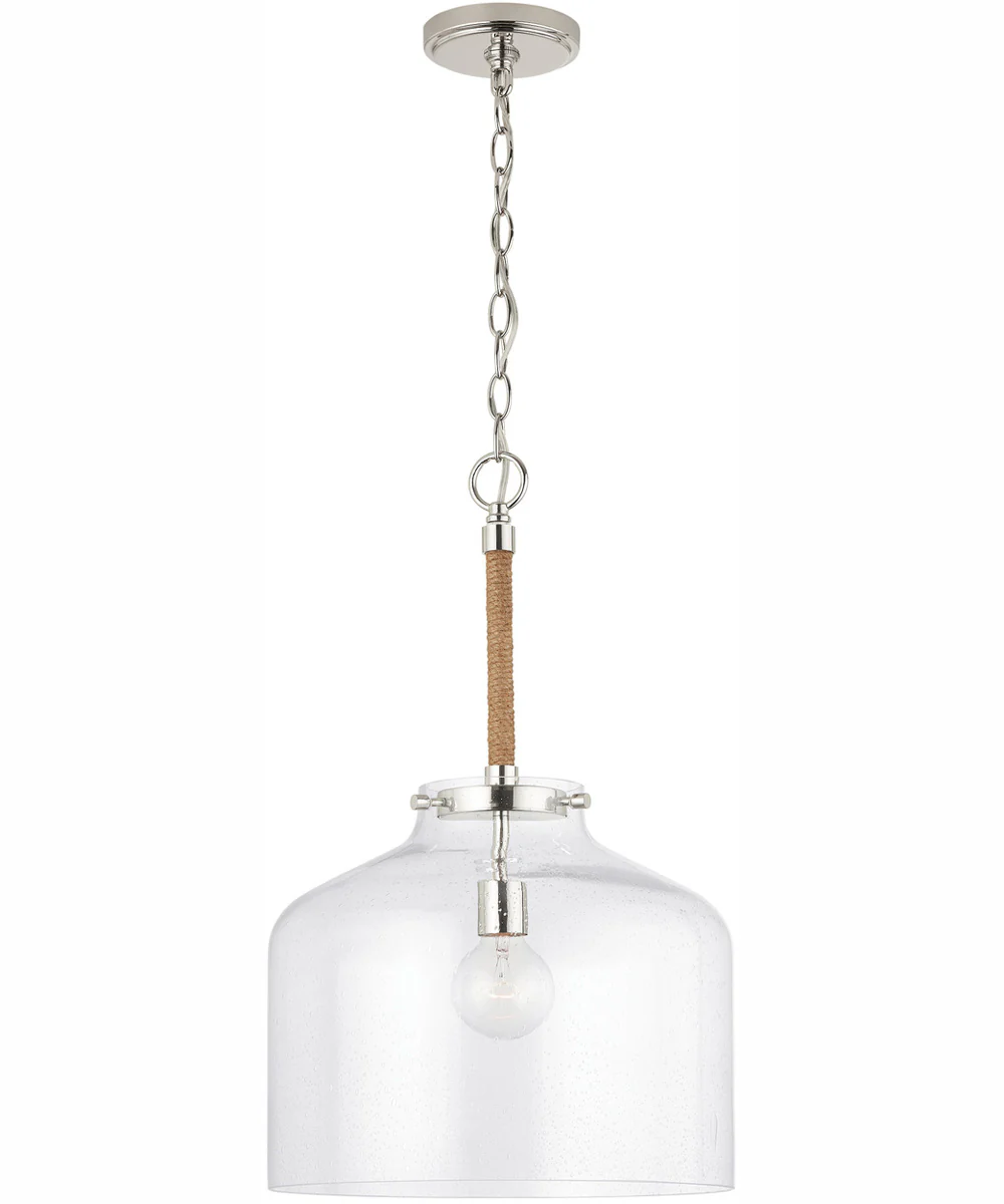 Corde 1-Light Pendant Polished Nickel - Image 4