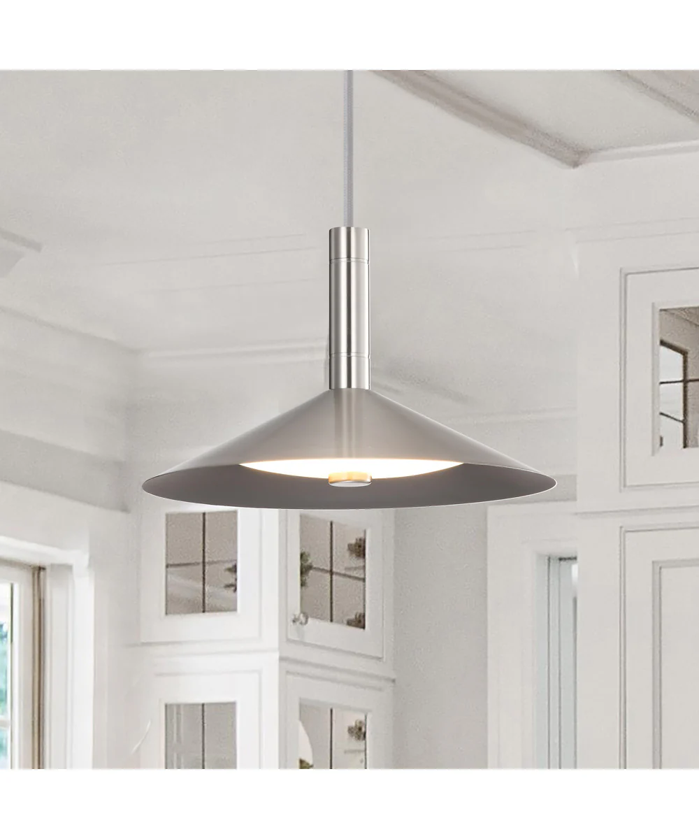 Corrine Pendant Brushed Nickel - Image 3