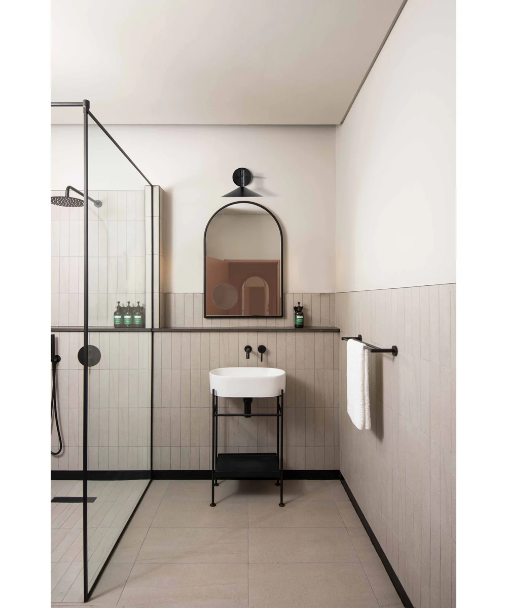 Corrine Vanity & Wall Matte Black - Image 2
