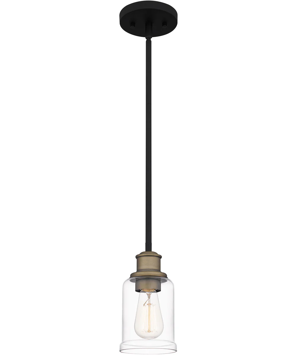 Cox Small 1-light Mini Pendant Matte Black - Image 2