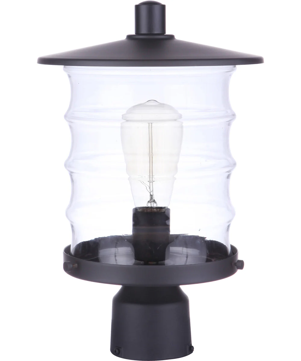 Canon 1-Light Outdoor Post Light Midnight