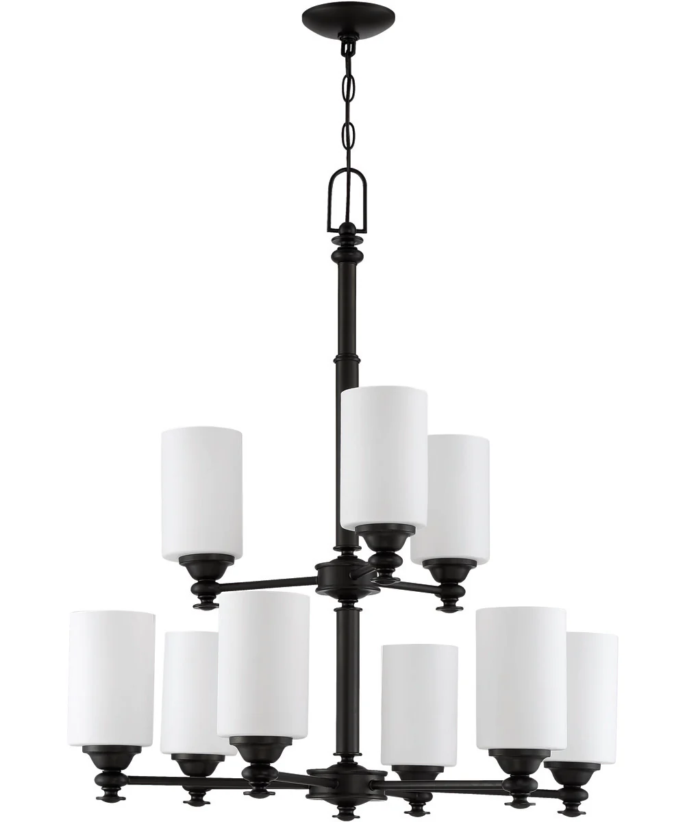 Dardyn 9-Light Chandelier Espresso