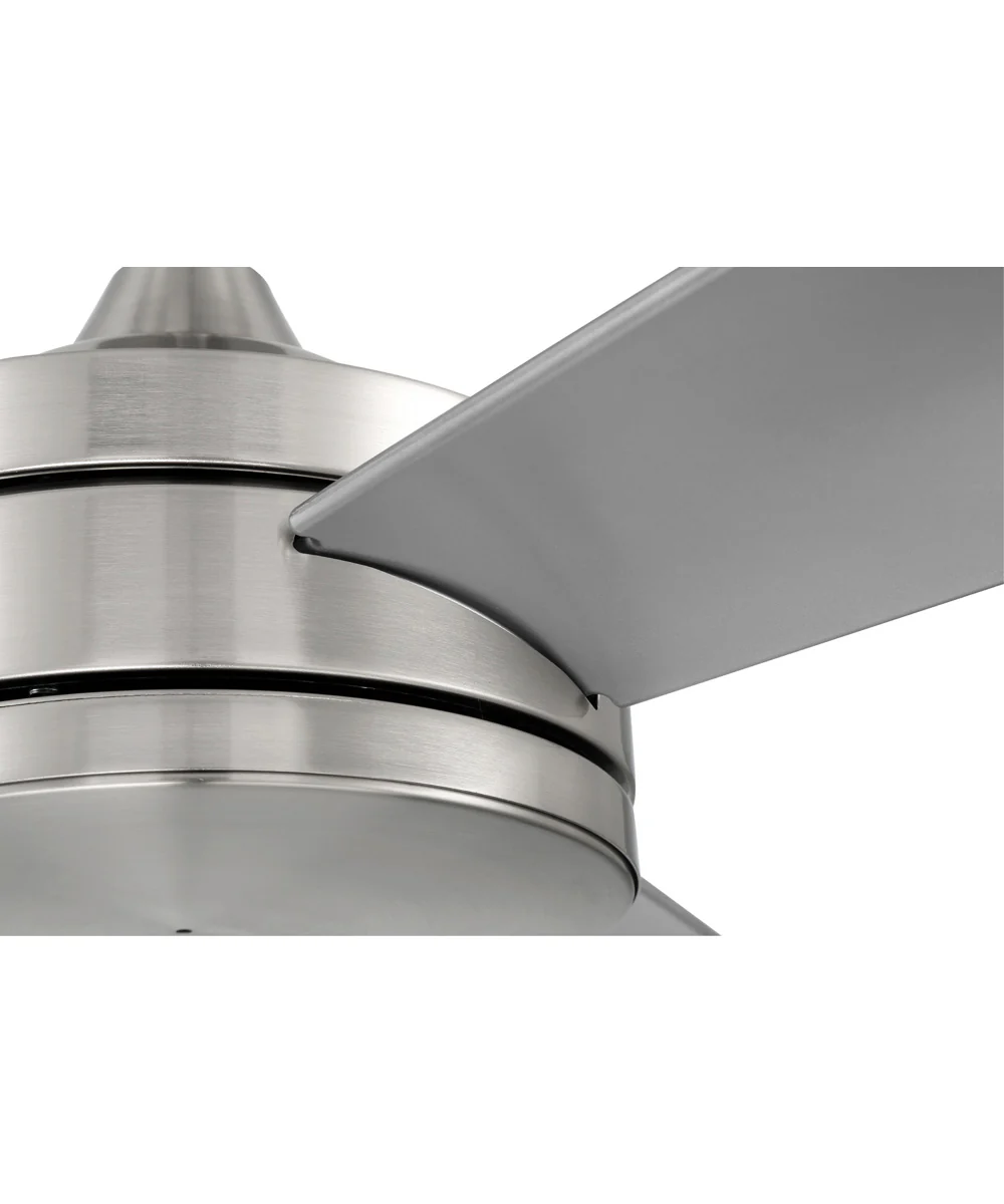 Inspo 62" Ceiling Fan (Blades Included) Brushed Polished Nickel - Image 3