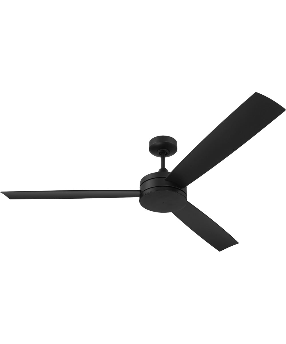 Inspo 62" Ceiling Fan (Blades Included) Flat Black - Image 6