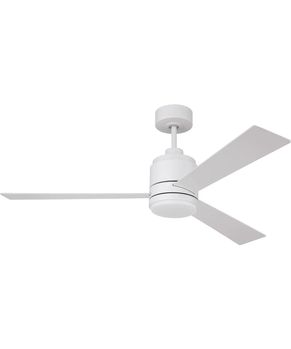 52" McCoy 1-Light Ceiling Fan (Blades Included) White