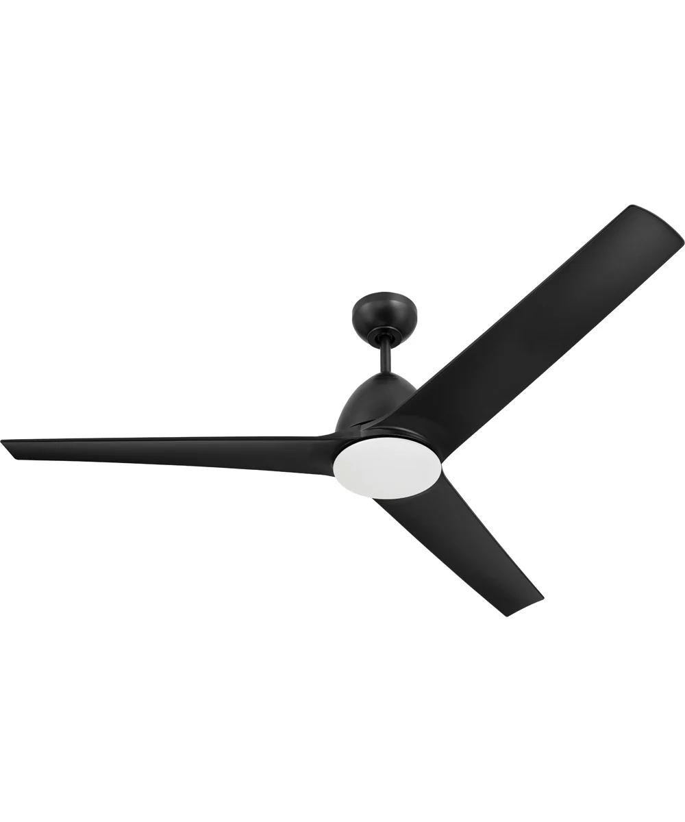 Nitro 54" 1-Light Ceiling Fan (Blades Included) Flat Black - Image 3