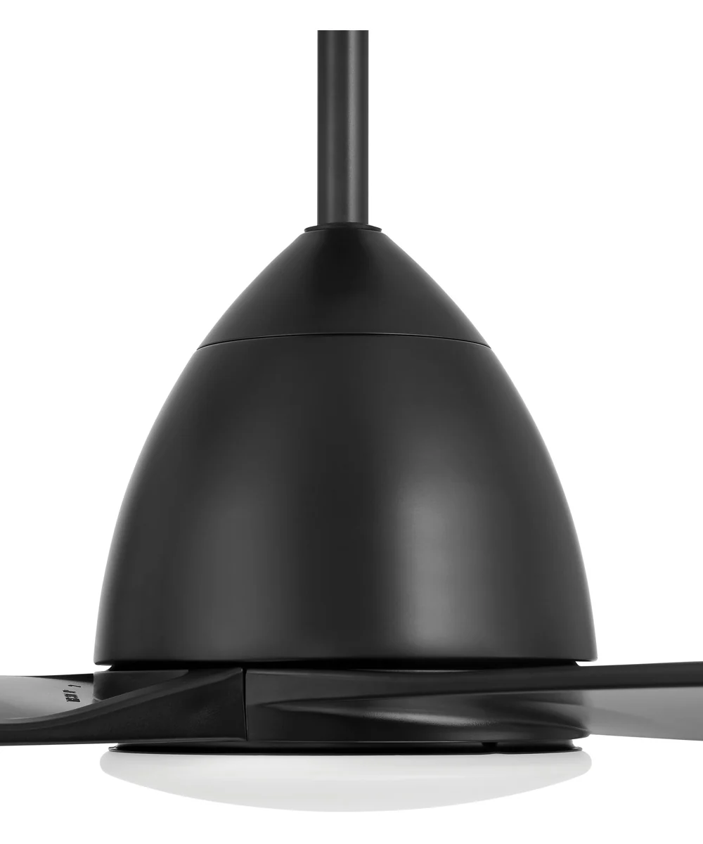 Nitro 54" 1-Light Ceiling Fan (Blades Included) Flat Black - Image 4