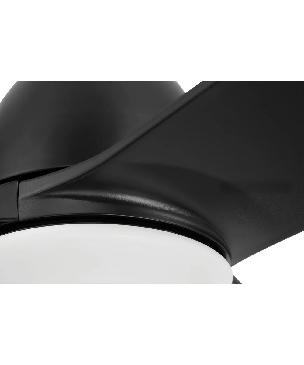Nitro 54" 1-Light Ceiling Fan (Blades Included) Flat Black - Image 5