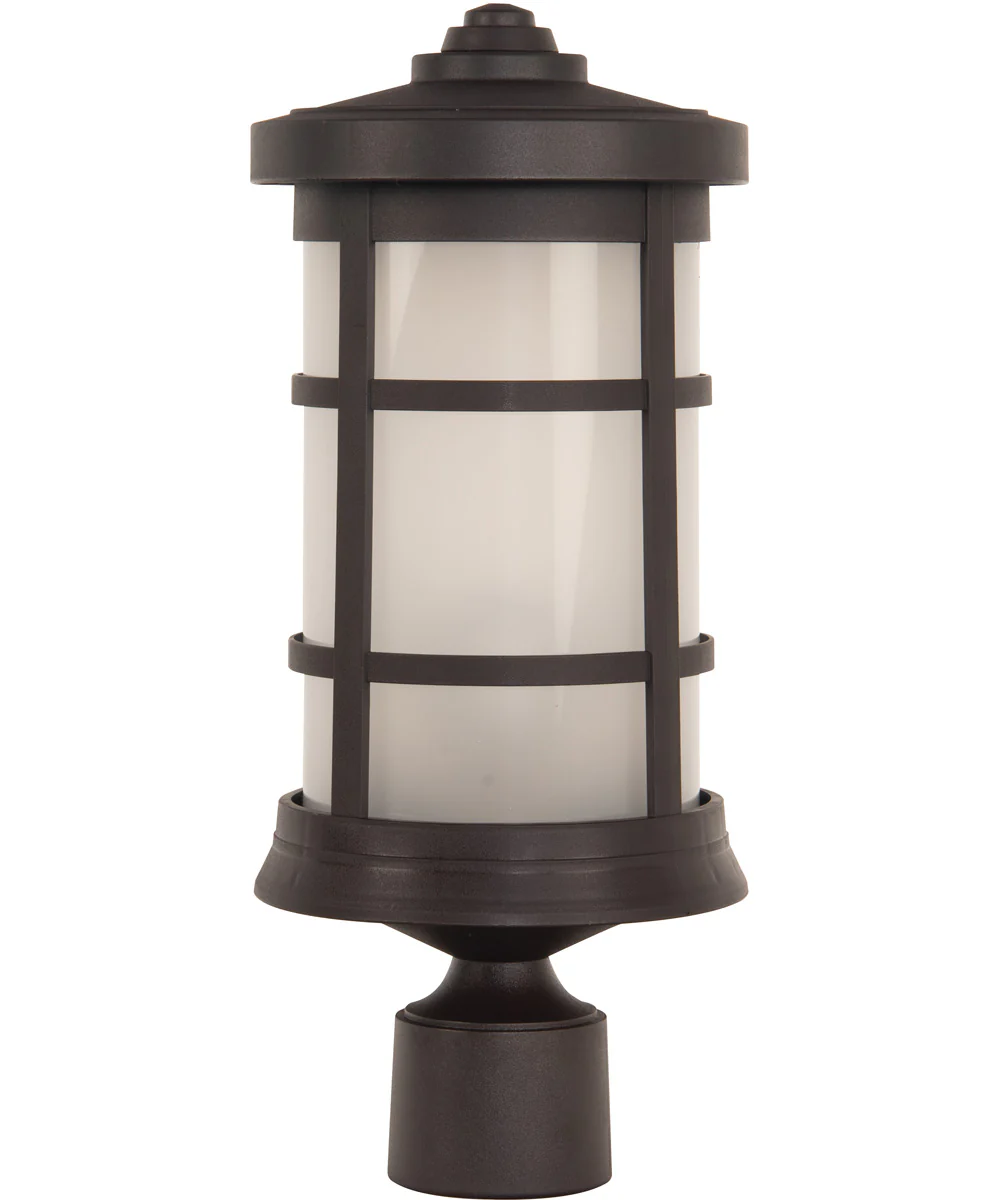 Resilience Lanterns 1-Light Outdoor Post Light Bronze