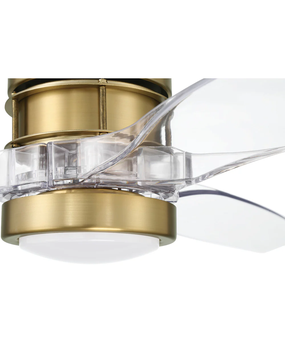Sonnet WiFi 60 1-Light Ceiling Fan (Blades Included) Satin Brass - Image 4