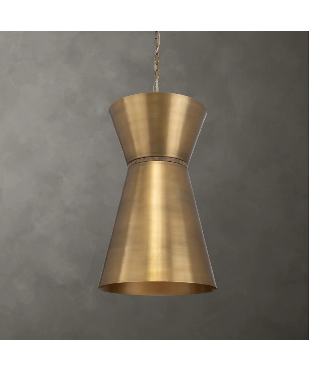 Crocker Brass 1 Light Mini Pendant - Image 2