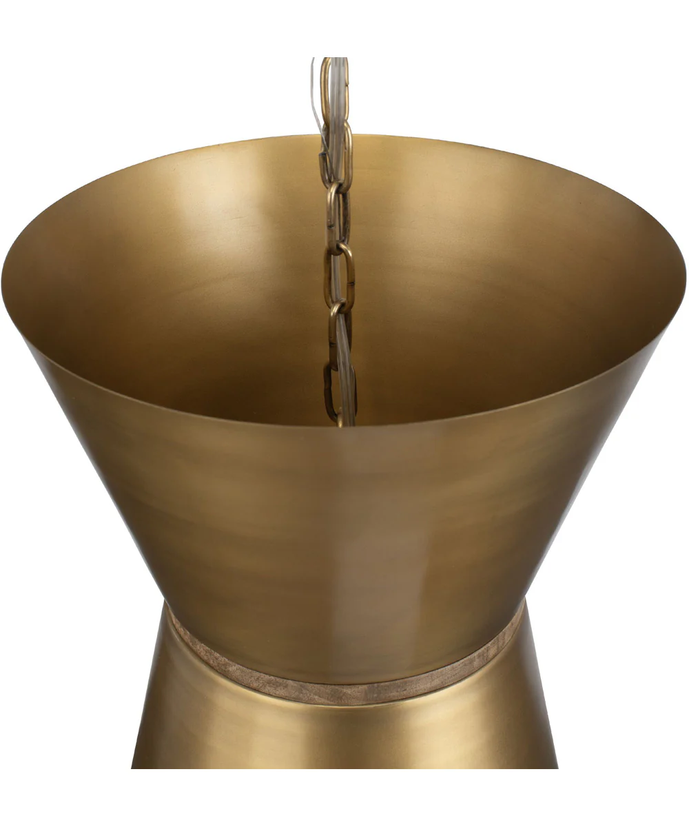 Crocker Brass 1 Light Mini Pendant - Image 3