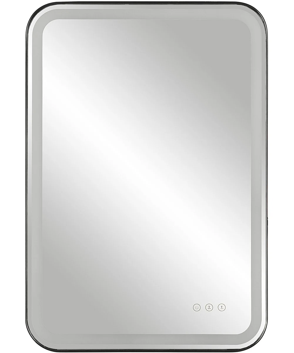 Crofton Lighted Black Vanity Mirror - Image 5