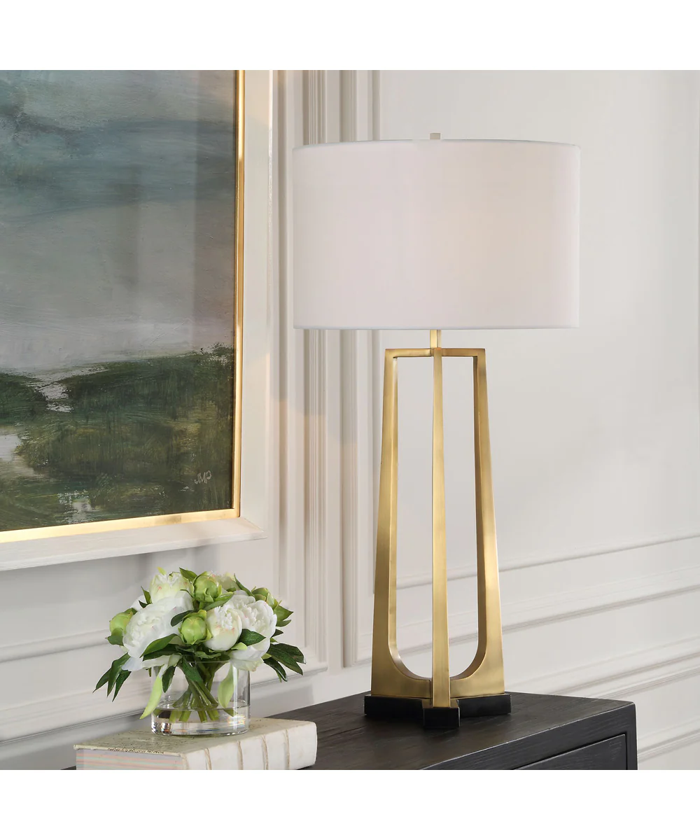 Crossroads Brass Table Lamp - Image 2