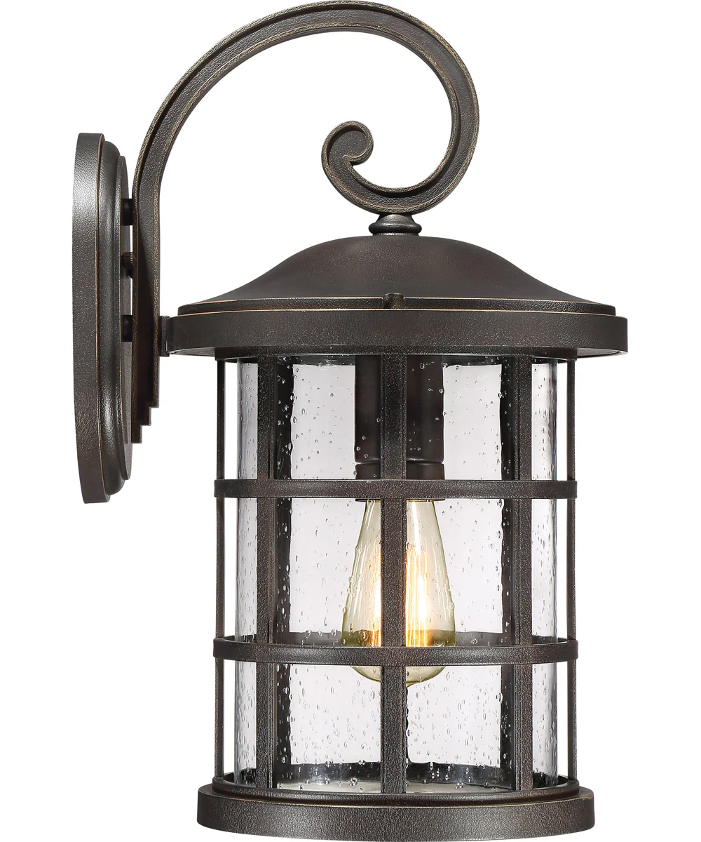 Crusade Large 1-light Outdoor Wall Light Coastal Armour Palladian Bronze - Image 5