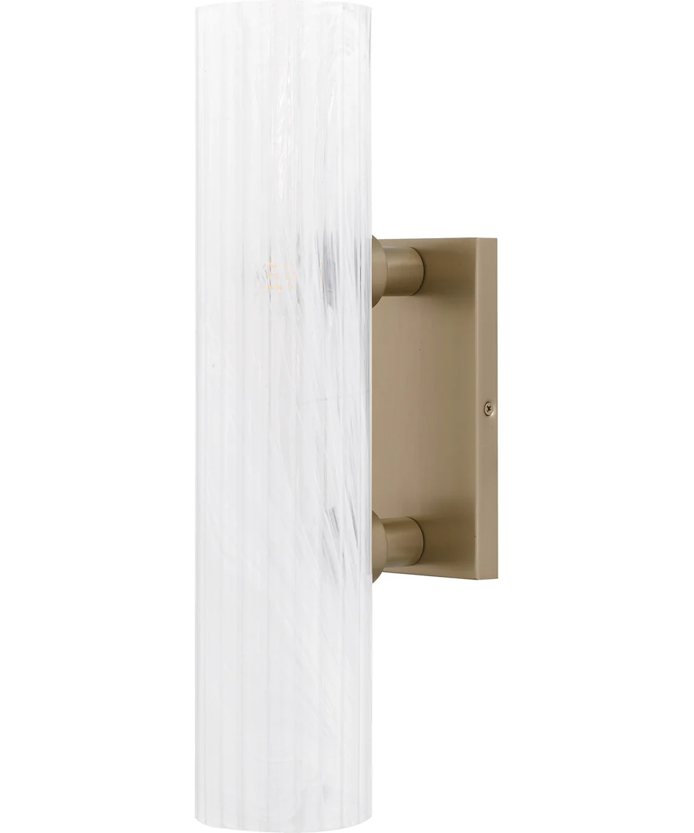 Curran Small 2-light Wall Sconce Bronze Gold - Image 2