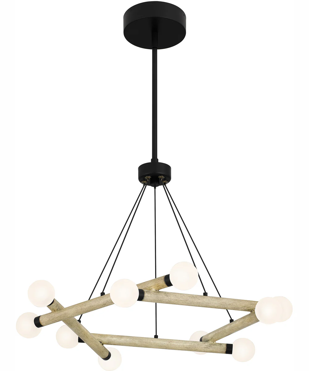Cyprus Chandelier Whitewashed Walnut - Image 2