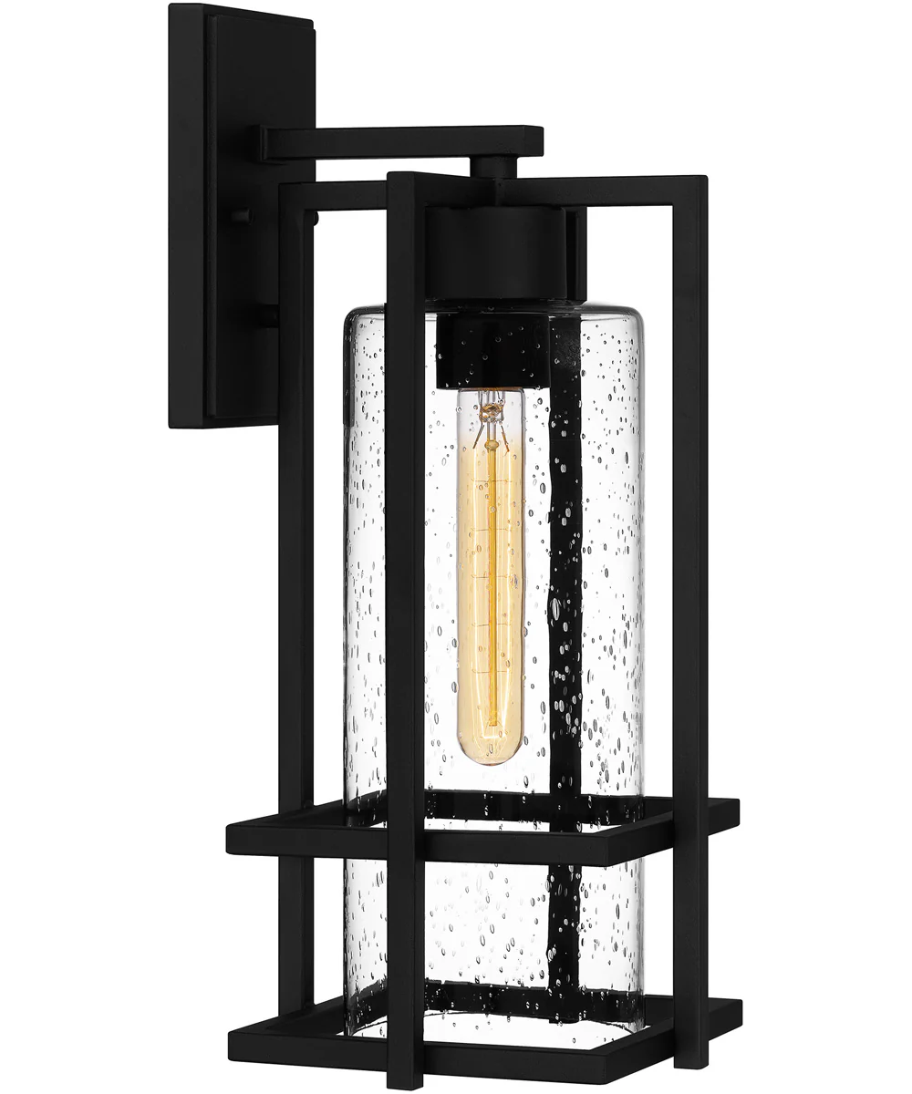 Damien Large 1-light Outdoor Wall Light  Coastal Armour Aluminum Earth Black - Image 2