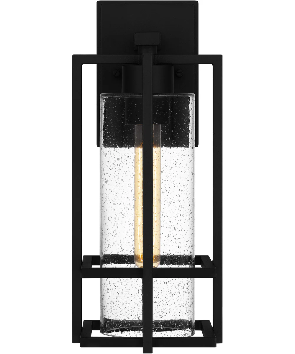 Damien Medium 1-light Outdoor Wall Light  Coastal Armour Aluminum Earth Black - Image 4