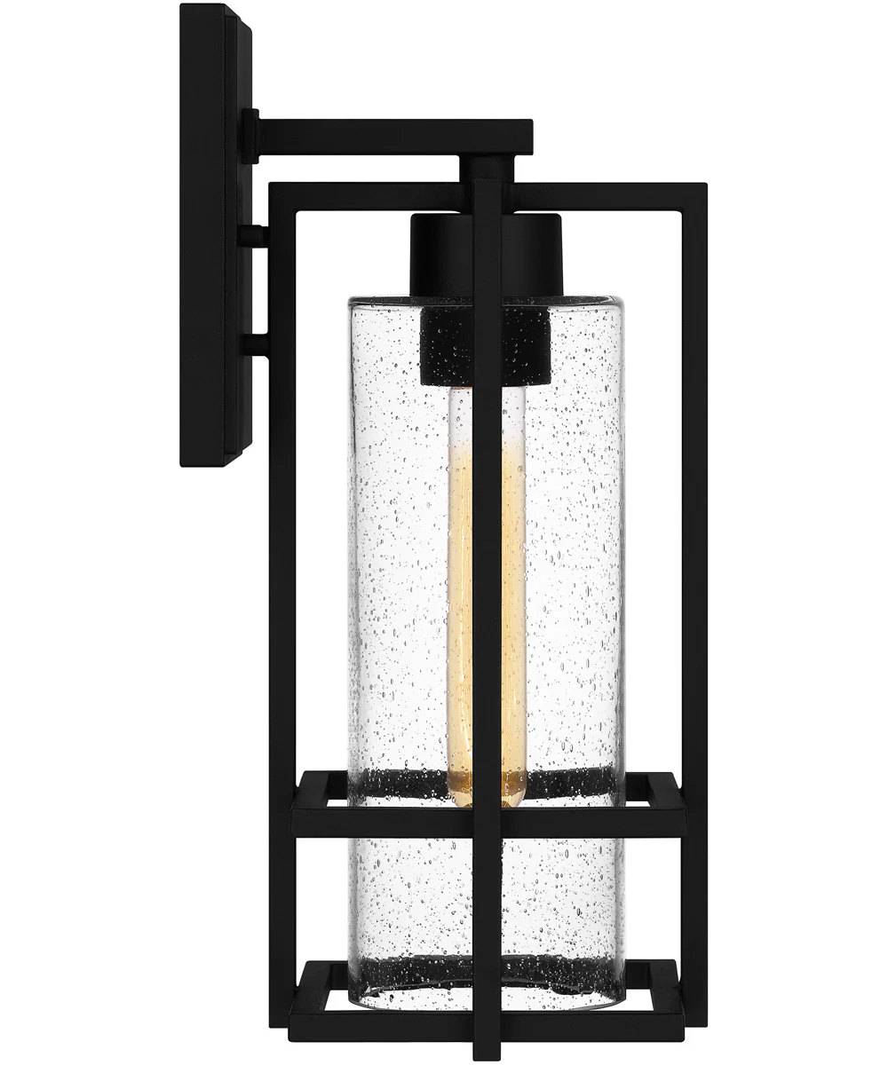 Damien Medium 1-light Outdoor Wall Light  Coastal Armour Aluminum Earth Black - Image 5
